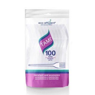 Tenedor Tami blanco clean...