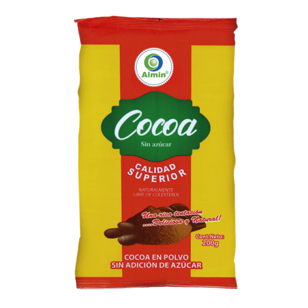 Cocoa Almin 200 gr Caja * 50 und
