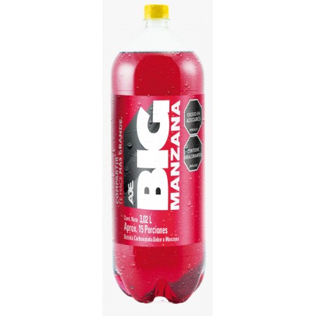Big manzana pet no retornable 3020 ml...