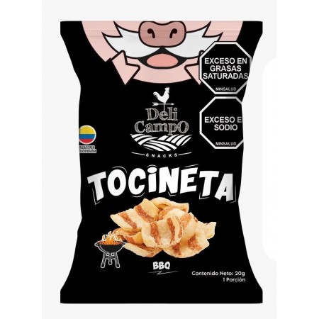 Sexta (tocineta 20gr) sabor bbq 120...