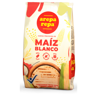 Harina arepa repa blanca...