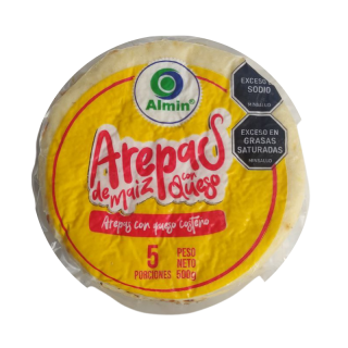 Arepas de maíz con queso...