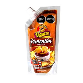 Salsa pimentón El Taquero...