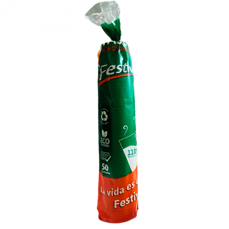 Vasos Festival de papel bolsa x 50...