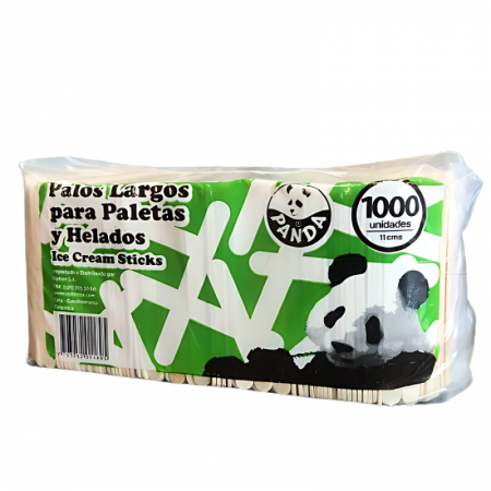 palo de paleta y helados Panda bolsa...