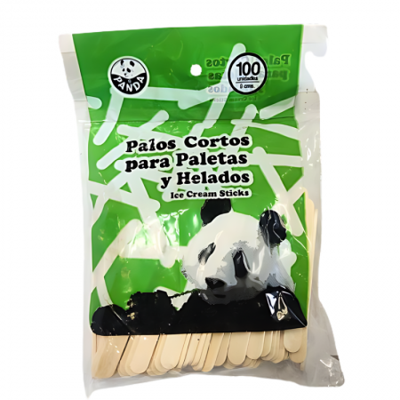 Palo de paleta y helados Panda bolsa...