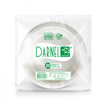 Plato Darnel naturals bagazo 7p*pq*20...
