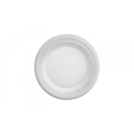 Plato espumado blanco 26cm *pq*20...