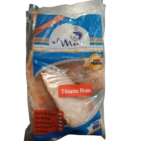 Tilapia Roja Entera bolsa x 1 kilo