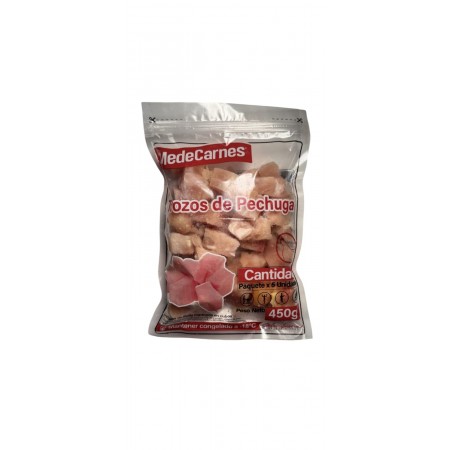Trozos de Pechuga x 450 gr Medecarnes