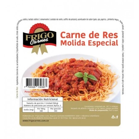 Carne Molida x 500 gr Frigocarnes