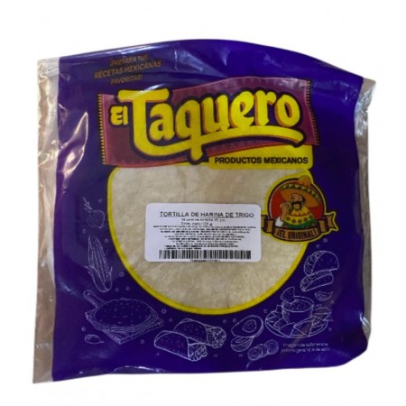 Tortilla de harina  El Taquero 15x10...