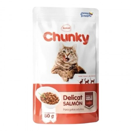 Comida húmeda para gatos de trozos de...