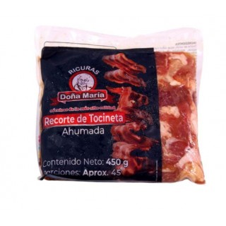 Recorte de tocineta ahumado...