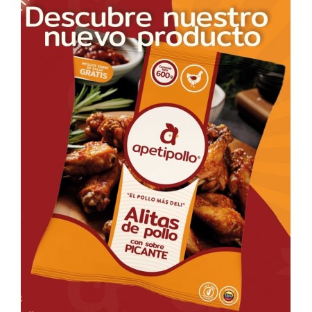 Alitas  de Pollo  Delipollo x 600 gr...