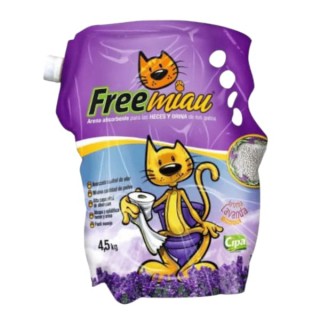 Arena free Miau Lavanda...