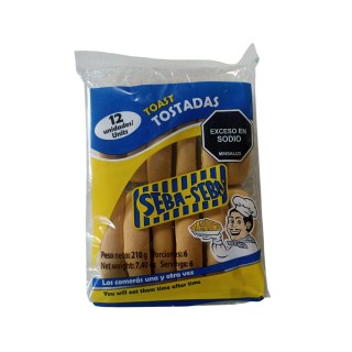Tostada Seba Seba x 12 und...