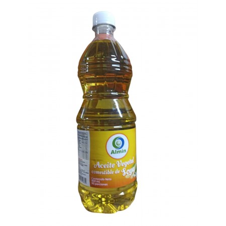Aceite de soya Almin 900 ml Caja * 12...
