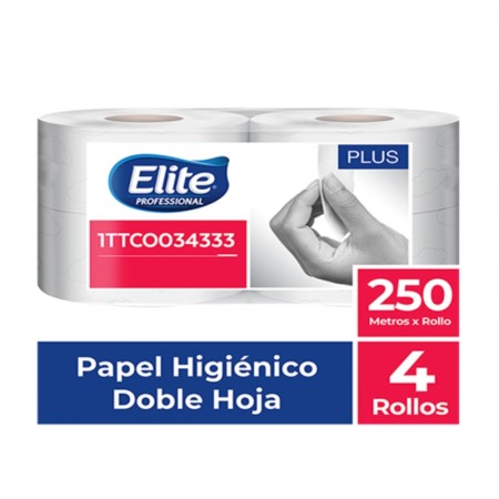 Papel Higiénico Elite blanco doble...