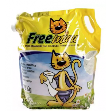 Free Miau Arena Gatos x 10 kg