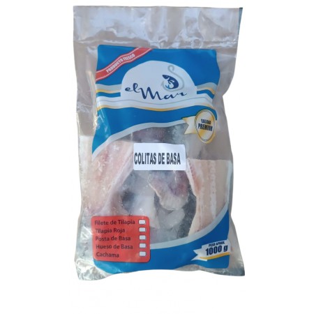 Colitas  de basa El Mar 1000 gr