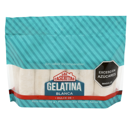 Gelatina blanca  bolsa  x 160 gr x 13...