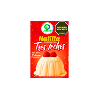 Mezcla de natilla tres...