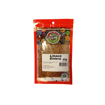Linaza entera Saborzano * 60 gr...
