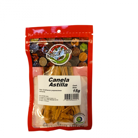 Canela Astilla Saborzano x 15 gr Paca...