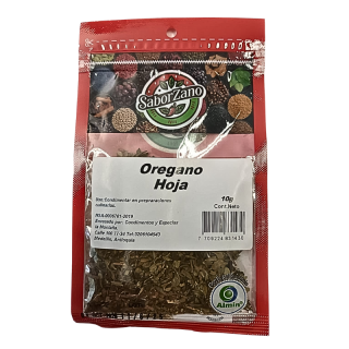 Orégano en hoja Saborzano x...