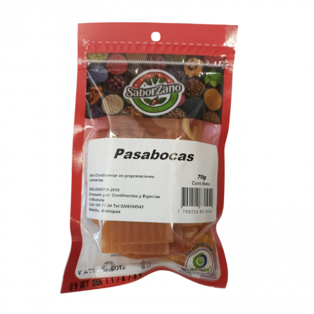 Pasabocas Saborzano  * 70 gr Paca *...