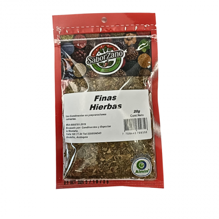 Finas hierbas Saborzano  Almin 20 gr...
