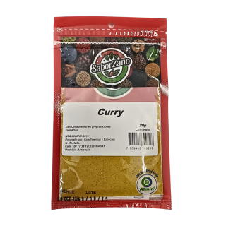 Curry Saborzano x 20 Gr...