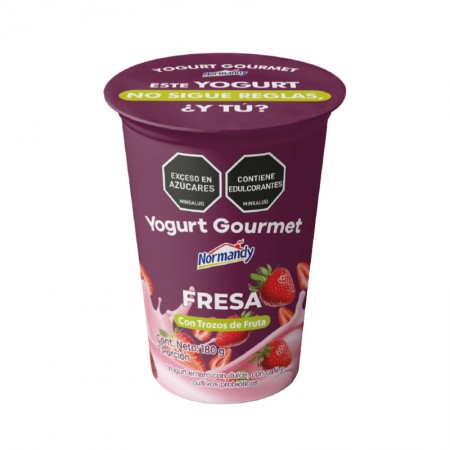 Yogurt Gourmet Fresa Vso x 180gr...