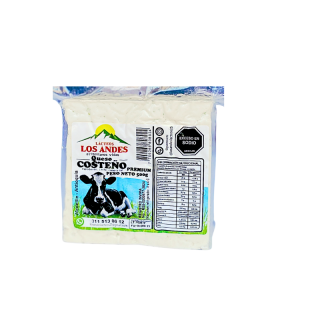 Queso costeño empacado al...