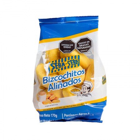 Bizcochito Seba Seba Aliñado x 170 gr