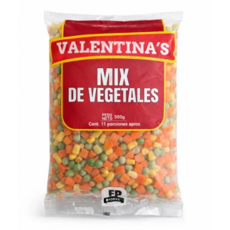 Mix de vegetales  Valentinas x 500 gr